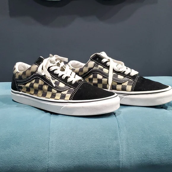 (L)VANS OLD SKOOL 'BLUR CHECK' - Picture 2 of 7